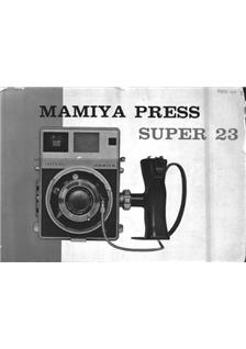 Mamiya Press manual. Camera Instructions.